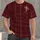 Burgundy Gold Faith Cross Emblem for Worship Gatherings and Everyday Devotion Style All-over Print Unisex T-shirt - 4