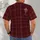 Burgundy Gold Faith Cross Emblem for Worship Gatherings and Everyday Devotion Style All-over Print Unisex T-shirt - 6