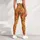 Amber Paisley and Lotus Motifs for Bohemian Weekend Style and Everyday Outings Leggings - 6