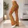 Amber Paisley and Lotus Motifs for Bohemian Weekend Style and Everyday Outings Leggings - 11