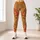 Amber Paisley and Lotus Motifs for Bohemian Weekend Style and Everyday Outings Leggings - 4