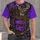 Purple Deer Woodland Camouflage for Country Hunting Days and Outdoor Adventures All-over Print Unisex T-shirt - 4
