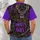 Purple Deer Woodland Camouflage for Country Hunting Days and Outdoor Adventures All-over Print Unisex T-shirt - 6