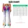 Vibrant Paint Splashes for Creative Casual Weekends and Colorful Everyday Style Leggings - 7