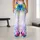 Vibrant Paint Splashes for Creative Casual Weekends and Colorful Everyday Style Leggings - 10