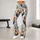 Watercolor Roosters and Blue Florals for Relaxed Country Weekends and Garden Strolls Leggings - 11