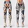 Watercolor Roosters and Blue Florals for Relaxed Country Weekends and Garden Strolls Leggings - 1