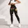 Santa Claus Horseback Christmas Nightscape for Festive Holiday Celebrations and Winter Style Leggings - 5