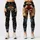 Santa Claus Horseback Christmas Nightscape for Festive Holiday Celebrations and Winter Style Leggings - 1