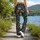 Moody Botanical Wildflowers for Coastal Escapes and Everyday Bohemian Style for Women Leggings - 12