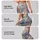 Muted Botanical Wildflowers for Relaxed Garden Strolls and Everyday Spring Outings Leggings - 2