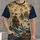 Pirate Treasure Map With Tall Ship For Coastal Adventure And Casual Weekends All-over Print Unisex T-shirt - 4