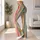 Colorful Boho Stripe Casual Style for Weekend Outings and Everyday Wear Leggings - 12