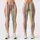 Colorful Boho Stripe Casual Style for Weekend Outings and Everyday Wear Leggings - 3
