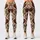 Burgundy Heart and Vine Motifs for Bohemian Getaways and Relaxed Everyday Style Leggings - 3