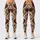 Burgundy Heart and Vine Motifs for Bohemian Getaways and Relaxed Everyday Style Leggings - 1