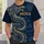 Mesoamerican Feathered Serpent Motif for Summer Streetwear and Cultural Festival Style All-over Print Unisex T-shirt - 5