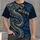 Mesoamerican Feathered Serpent Motif for Summer Streetwear and Cultural Festival Style All-over Print Unisex T-shirt - 4
