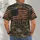 Distressed American Flag And Freedom Emblem For Patriotic Independence Day Wear All-over Print Unisex T-shirt - 6