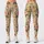 Vintage Rose And Olive Botanical Florals For Relaxed Coastal Getaways And Sunny Weekends Leggings - 3