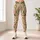 Vintage Rose And Olive Botanical Florals For Relaxed Coastal Getaways And Sunny Weekends Leggings - 4
