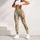 Vintage Rose And Olive Botanical Florals For Relaxed Coastal Getaways And Sunny Weekends Leggings - 5
