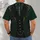 Emerald Pinstripe Faux Suit with Gold Filigree for Parties and Formal Events All-over Print Unisex T-shirt - 6