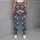 Blue Floral Bouquet Motif For Relaxed Weekend Outings And Everyday Spring Travel Style Leggings - 6
