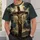 Sacred Cross and Cloud Scene for Faithful Worship and Everyday Christian Devotion All-over Print Unisex T-shirt - 5