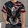 Bald Eagle And American Flag Pride For Independence Day Celebrations And Patriots All-over Print Unisex T-shirt - 4
