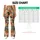 Rust and Teal Bohemian Geo Motifs for Weekend Getaways and Relaxed Everyday Style for Women Leggings - 7