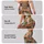 Rust and Teal Bohemian Geo Motifs for Weekend Getaways and Relaxed Everyday Style for Women Leggings - 2
