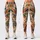 Rust and Teal Bohemian Geo Motifs for Weekend Getaways and Relaxed Everyday Style for Women Leggings - 1