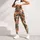 Rust and Teal Bohemian Geo Motifs for Weekend Getaways and Relaxed Everyday Style for Women Leggings - 6