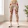 Terracotta Fish Motifs for Relaxed Coastal Getaways and Sunny Beach Days by the Sea Leggings - 4