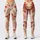 Terracotta Fish Motifs for Relaxed Coastal Getaways and Sunny Beach Days by the Sea Leggings - 3