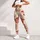 Terracotta Fish Motifs for Relaxed Coastal Getaways and Sunny Beach Days by the Sea Leggings - 5