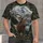Elk Mountain Forest Scene for Hiking Adventures and Outdoor Nature Lovers Gift All-over Print Unisex T-shirt - 4