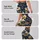 Indigo Gold Botanical Vines for Relaxed Vacation Days and Resort Getaways Leggings - 2