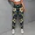Indigo Gold Botanical Vines for Relaxed Vacation Days and Resort Getaways Leggings - 6