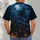 Haunted Pumpkin Cemetery Under Moonlight for Halloween Parties and Autumn Nights All-over Print Unisex T-shirt - 6