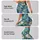 Blue Butterfly and White Daisy Garden for Relaxed Summer Outings and Nature Lovers Leggings - 8