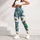Blue Butterfly and White Daisy Garden for Relaxed Summer Outings and Nature Lovers Leggings - 5