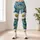 Blue Butterfly and White Daisy Garden for Relaxed Summer Outings and Nature Lovers Leggings - 4