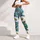 Blue Butterfly and White Daisy Garden for Relaxed Summer Outings and Nature Lovers Leggings - 5