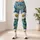 Blue Butterfly and White Daisy Garden for Relaxed Summer Outings and Nature Lovers Leggings - 6