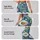 Blue Butterfly and White Daisy Garden for Relaxed Summer Outings and Nature Lovers Leggings - 2