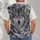 Arctic Wolf Snowfield Wilderness Scene for Winter Outdoor Adventures and Nature Lovers All-over Print Unisex T-shirt - 6