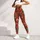 Vintage Western Cowgirl Scenes for Rodeo Weekends and Country Music Festivals Leggings - 5