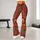 Vintage Western Cowgirl Scenes for Rodeo Weekends and Country Music Festivals Leggings - 10